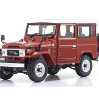 TOYOTA LAND CRUISER 40 VAN RED 1/18, DIECAST COLLECTABLES