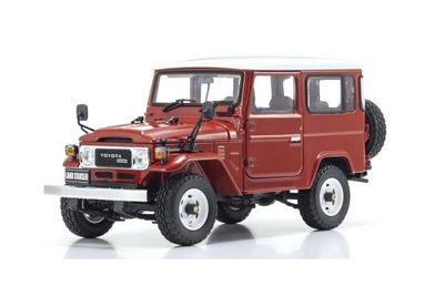 TOYOTA LAND CRUISER 40 VAN RED 1/18, DIECAST COLLECTABLES