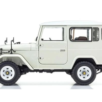 TOYOTA LAND CRUISER 40 VAN WHITE 1/18, DIECAST COLLECTABLES