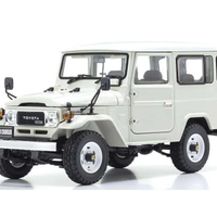 TOYOTA LAND CRUISER 40 VAN WHITE 1/18, DIECAST COLLECTABLES