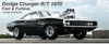 DODGE CHARGER 1970 (FAST&FURIOUS) 1/18 OPENING PARTS