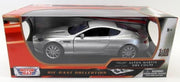 ASTON MARTIN DB9 COUPE SILVER 1/18, DIECAST CAR, COLLECTABLE CAR.
