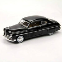 MERCURY COUPE BLACK 1949 1/24, DIECAST CAR, COLLECTABLE CAR.