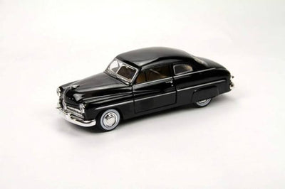 MERCURY COUPE BLACK 1949 1/24, DIECAST CAR, COLLECTABLE CAR.