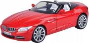 BMW Z4 ROADSTER RED 2010 1/24, DIECAST CAR, COLLECTABLE CAR.