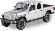 JEEP GLADIATOR OVERLAND HARD TOP SILVER 2021 1/27, DIECAST CAR, COLLECTABLE CAR.