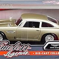 ASTON MARTIN DB5 GOLD 1/24, DIECAST CAR, COLLECTABLE CAR.