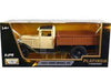 FORD MODEL AA  CREAM 1931 1/24, DIECAST CAR, COLLECTABLE CAR.