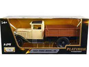 FORD MODEL AA  CREAM 1931 1/24, DIECAST CAR, COLLECTABLE CAR.