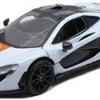 MCLAREN P1 WITH GULF LIVERY GULF COLOURS 1/24, DIECAST CAR, COLLECTABLE CAR.