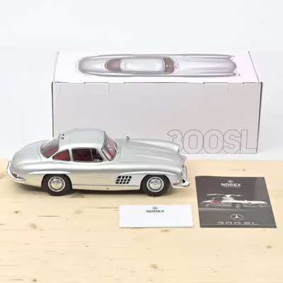 Mercedes-Benz 300 SL 1954 - Silver 1/12 LTD 1000, DIECAST CAR, COLLECTABLE CAR.