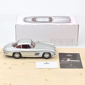 Mercedes-Benz 300 SL 1954 - Silver 1/12 LTD 1000, DIECAST CAR, COLLECTABLE CAR.