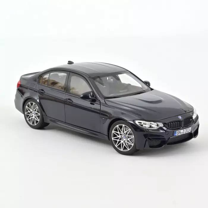 BMW M3 Competition 2017 Blue metallic 1:18, DIECAST CAR, COLLECTABLE CAR.