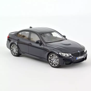 BMW M3 Competition 2017 Blue metallic 1:18, DIECAST CAR, COLLECTABLE CAR.