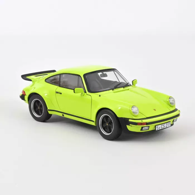 Porsche 911 Turbo 3,0 1976 Light green 1:18, DIECAST CAR, COLLECTABLE CAR.