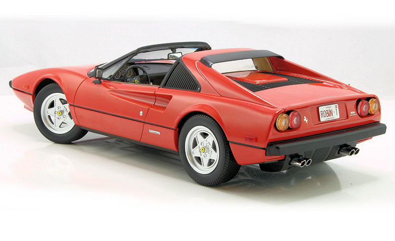 Ferrari 308 GTS 1982 - Red 1:18, DIECAST CAR, COLLECTABLE CAR.
