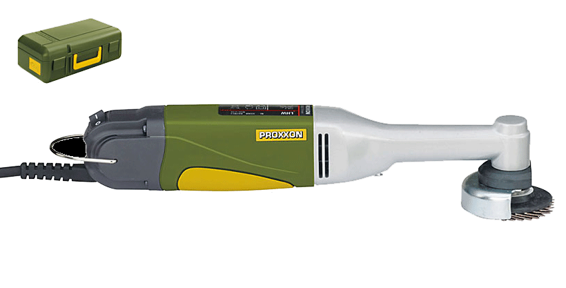 LONGNECK  ANGLE GRINDER 220V + BOX HOBBY TOOL, ARTS AND CRAFTS, MINIATURE MODEL BUILDING, PROXXON ACCESSORIES