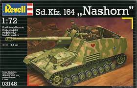 SD.KDZ.164 NASHORN 1/72, PLASTIC SCALE MODEL KIT