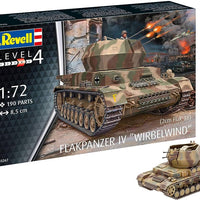 AA TANK IV "WIRBELWIND" (2 CM FlAK 38) 1/72, PLASTIC SCALE MODEL KIT