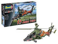 EUROCOPTER TIGER "15 JAHRE TIGER" 1/72, PLASTIC SCALE MODEL KIT