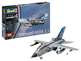 TORNADO ASSTA 3.1 1/72, PLASTIC SCALE MODEL KIT