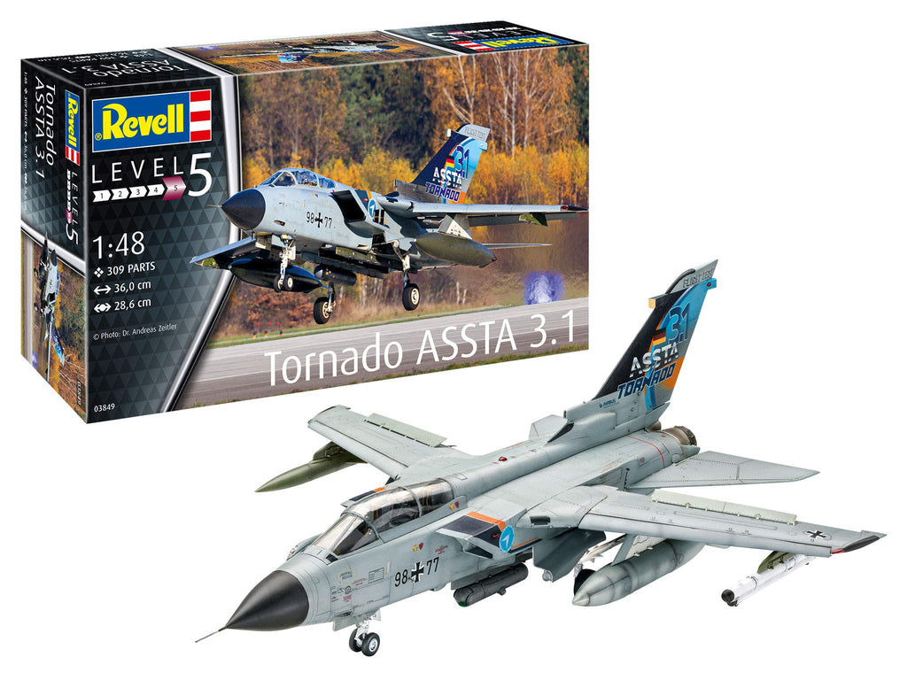 TORNADO ASSTA 3.1 1/48, PLASTIC SCALE MODEL KIT