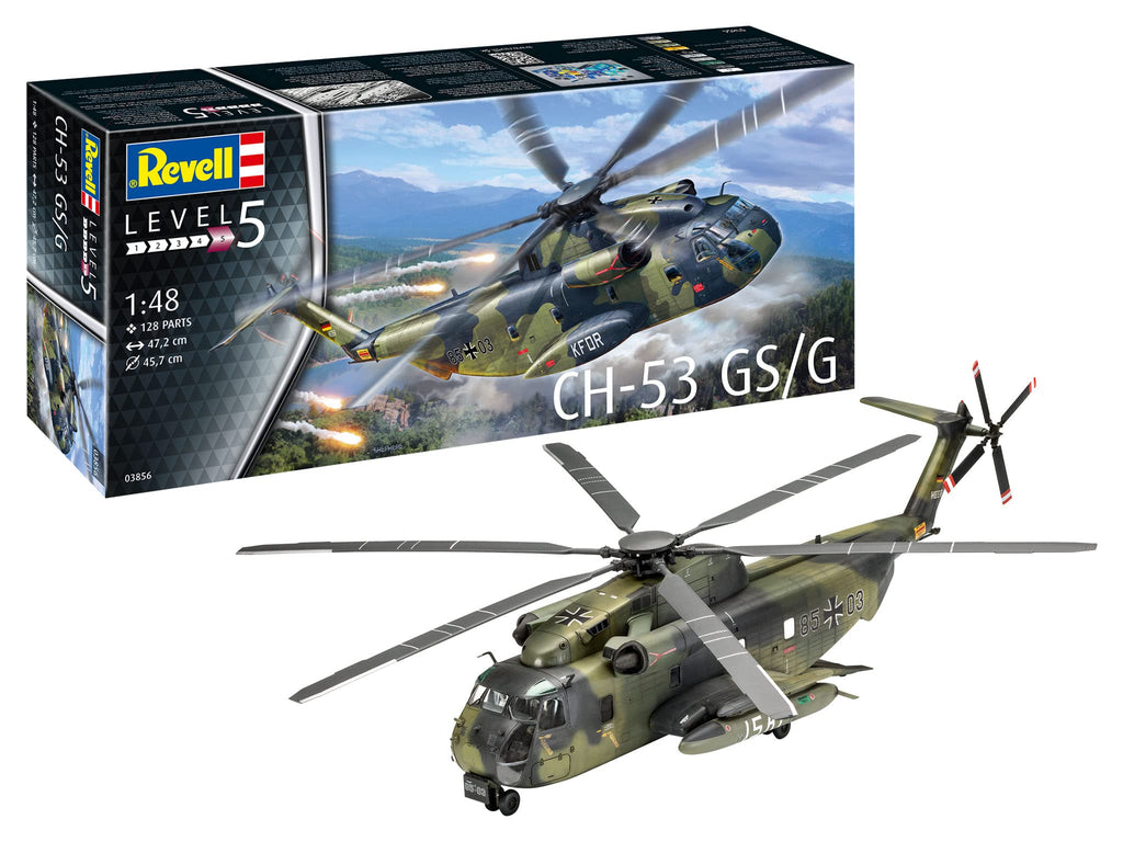SIKORSKY CH-53 GSG 1/48, PLASTIC SCALE MODEL KIT