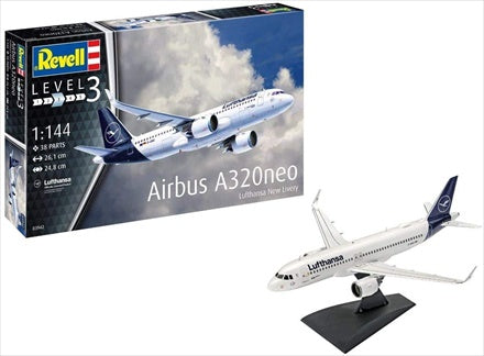AIRBUS A320 NEO "LUFTHANSA" 1/144, PLASTIC SCALE MODEL KIT