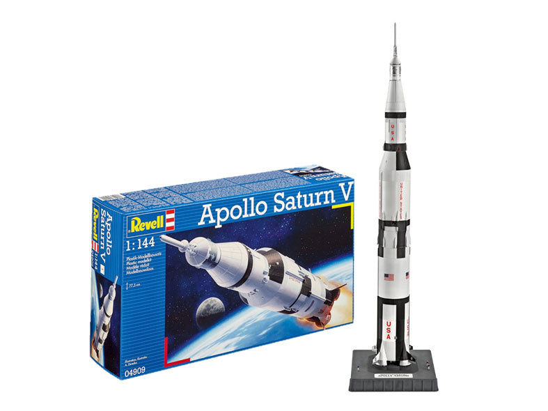 SATURN V ROCKET 1/144, PLASTIC SCALE MODEL KIT