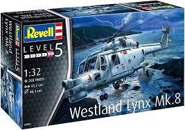 WESTLAND LYNX MK.8 1/32, PLASTIC SCALE MODEL KIT