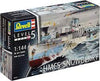 HMCS SNOWBERRY FLOWER CLASS CORVETTE (EARLY) 1/144, PLASTIC SCALE MODEL KIT