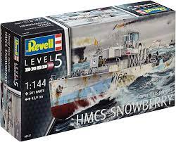 HMCS SNOWBERRY FLOWER CLASS CORVETTE (EARLY) 1/144, PLASTIC SCALE MODEL KIT