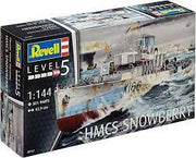 HMCS SNOWBERRY FLOWER CLASS CORVETTE (EARLY) 1/144, PLASTIC SCALE MODEL KIT