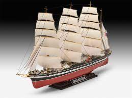 RUSSIAN BARQUE KRUZENSHTERN 1/200, PLASTIC SCALE MODEL KIT