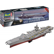 USS ENTERPRISE CVN-65 (PLTNM LMTD ED) 1/400, PLASTIC SCALE MODEL KIT