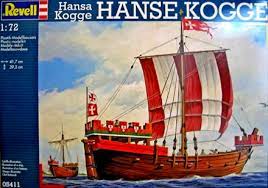 HANSEATIC COG 1/72, PLASTIC SCALE MODEL KIT