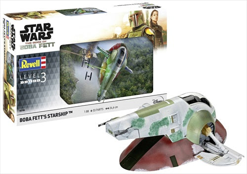 BOBA FETT'S STARSHIP™ 1/88, PLASTIC SCALE MODEL KIT
