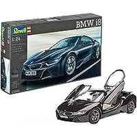 BMW I8 1/24, PLASTIC SCALE MODEL KIT