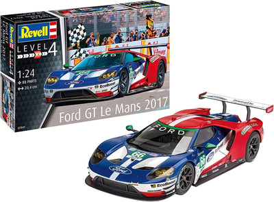 FORD GT LE MANS 1/24, PLASTIC SCALE MODEL KIT