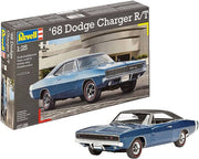 DODGE CHARGER 1968 R/T 1/24, PLASTIC SCALE MODEL KIT