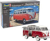 VOLKSWAGEN T1 SAMBA BUS 1962 1/24, PLASTIC SCALE MODEL KIT