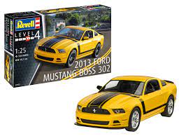 MUSTANG BOSS 302 2013 1/25, PLASTIC SCALE MODEL KIT