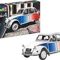 CITROEN 2CV COCORICO 1/24, PLASTIC SCALE MODEL KIT