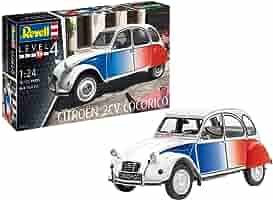 CITROEN 2CV COCORICO 1/24, PLASTIC SCALE MODEL KIT