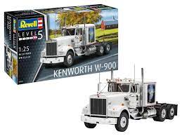 KENWORTH W-900 1/25, PLASTIC SCALE MODEL KIT