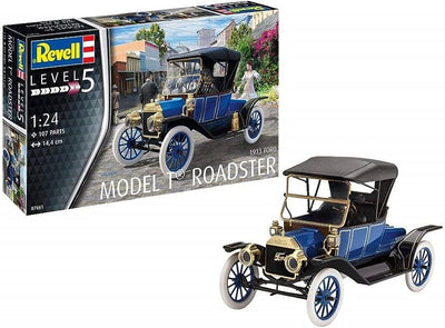 MODEL T FORD ROADSTER (1913) 1/24, PLASTIC SCALE MODEL KIT