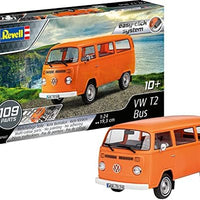 VW T2 BUS "EASY CLICK SYSTEM" 1/24, PLASTIC SCALE MODEL KIT