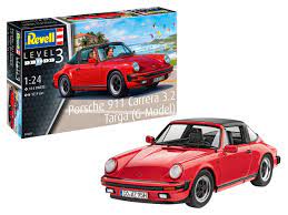 PORSCHE 911 CARRERA 3.2 TARGA (G-MODEL) 1/24, PLASTIC SCALE MODEL KIT