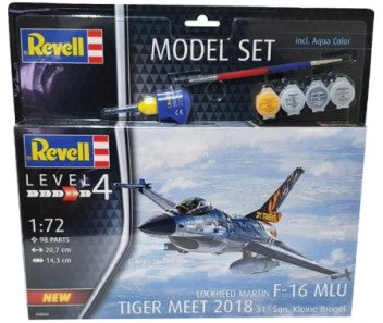 MODER SET F-16 MLU T.MEET 2018 31Sqn.1/72, PLASTIC SCALE MODEL KIT
