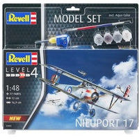 MODEL SET NIEUPORT 17 1/48, PLASTIC SCALE MODEL KIT